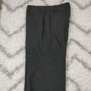 Ann Taylor Size 8 Dress Pants Black/Grey